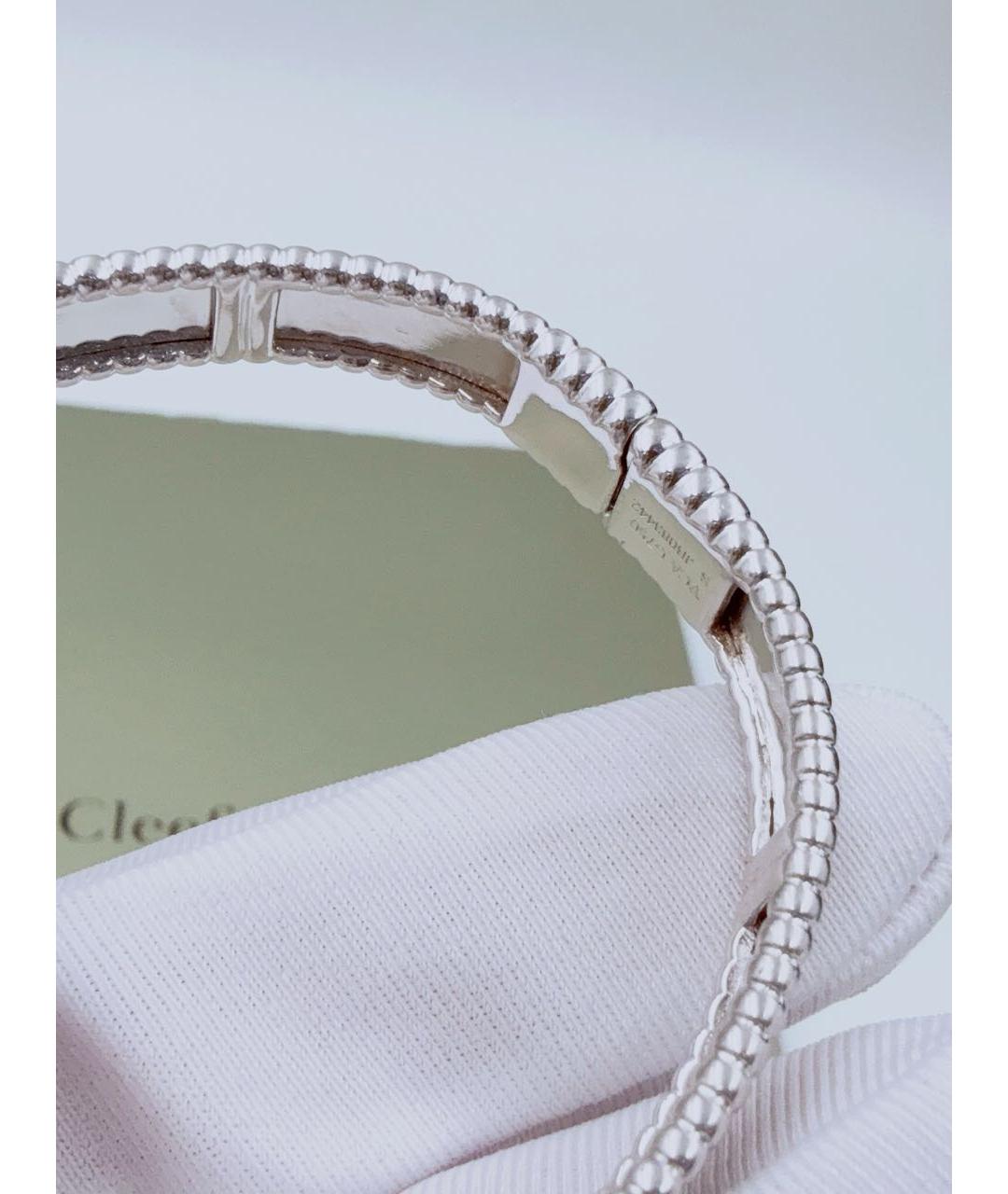 VAN CLEEF & ARPELS Серебрянный браслет из белого золота, фото 8