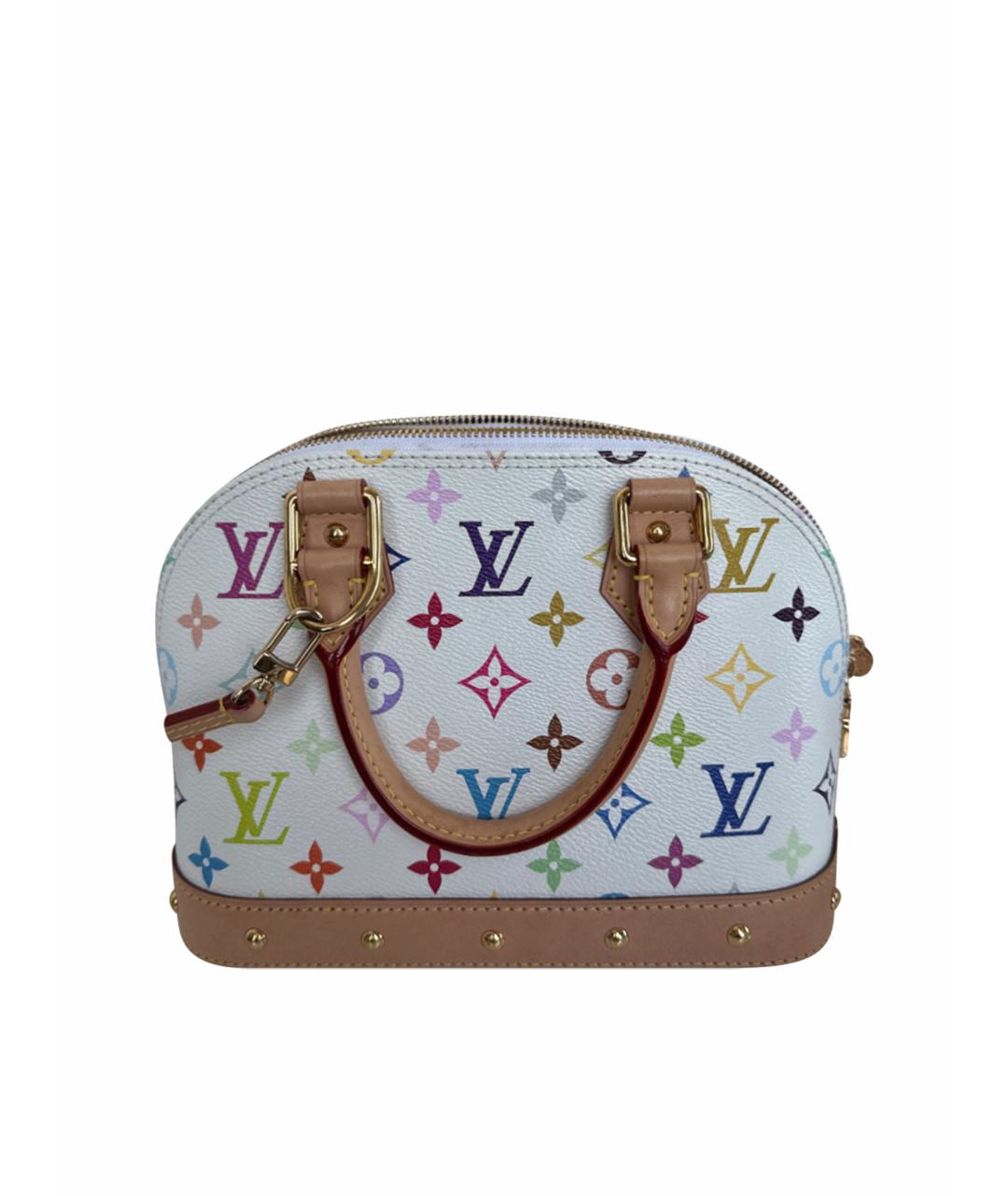 LOUIS VUITTON Белая сумка с короткими ручками, фото 1