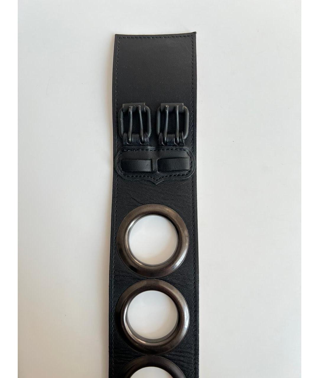 GIVENCHY Черный кожаный ремень, фото 8