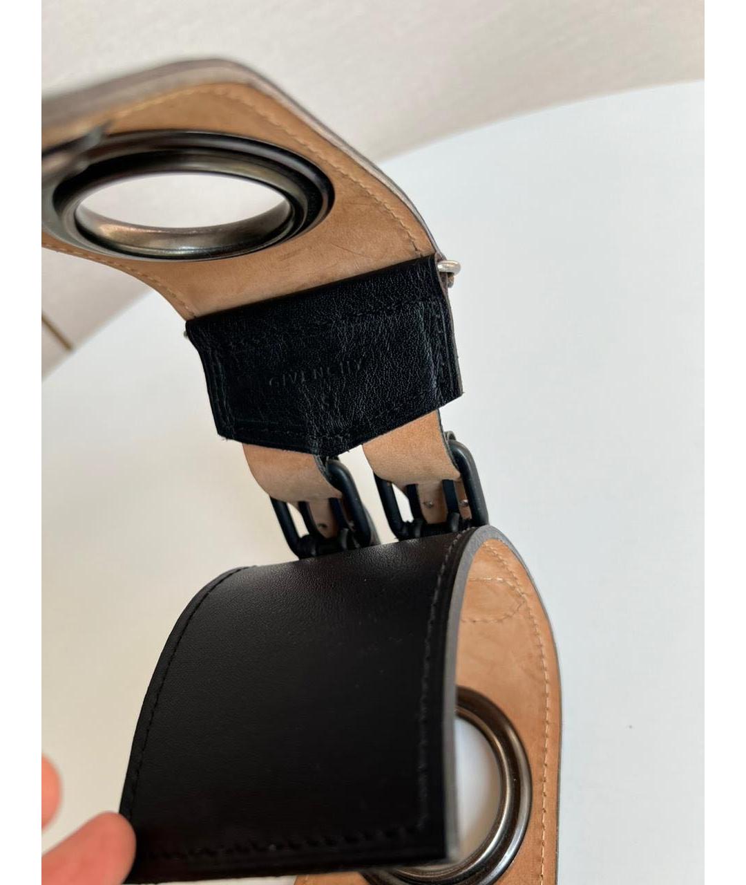 GIVENCHY Черный кожаный ремень, фото 7