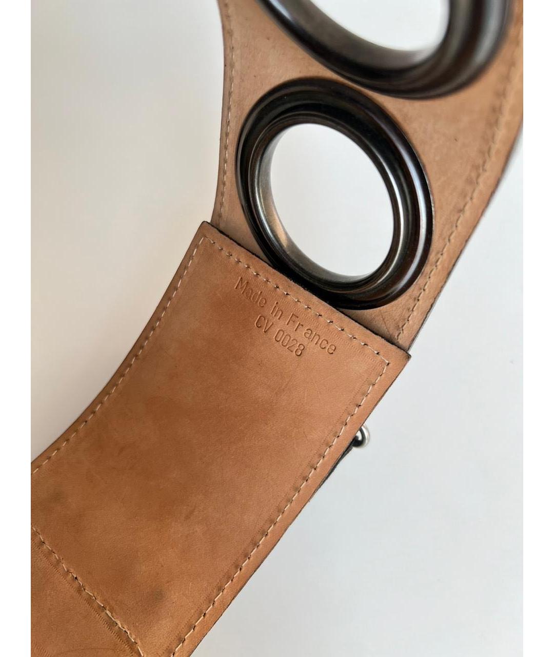 GIVENCHY Черный кожаный ремень, фото 6