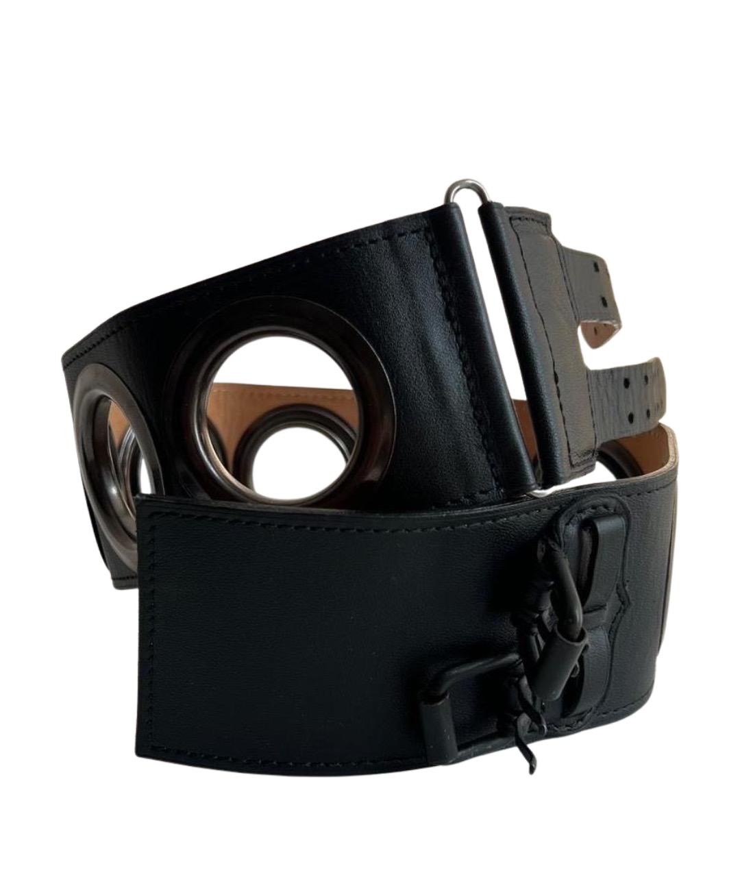 GIVENCHY Черный кожаный ремень, фото 1