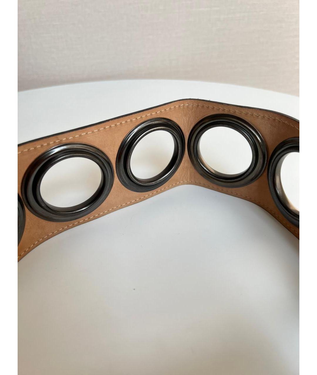 GIVENCHY Черный кожаный ремень, фото 5