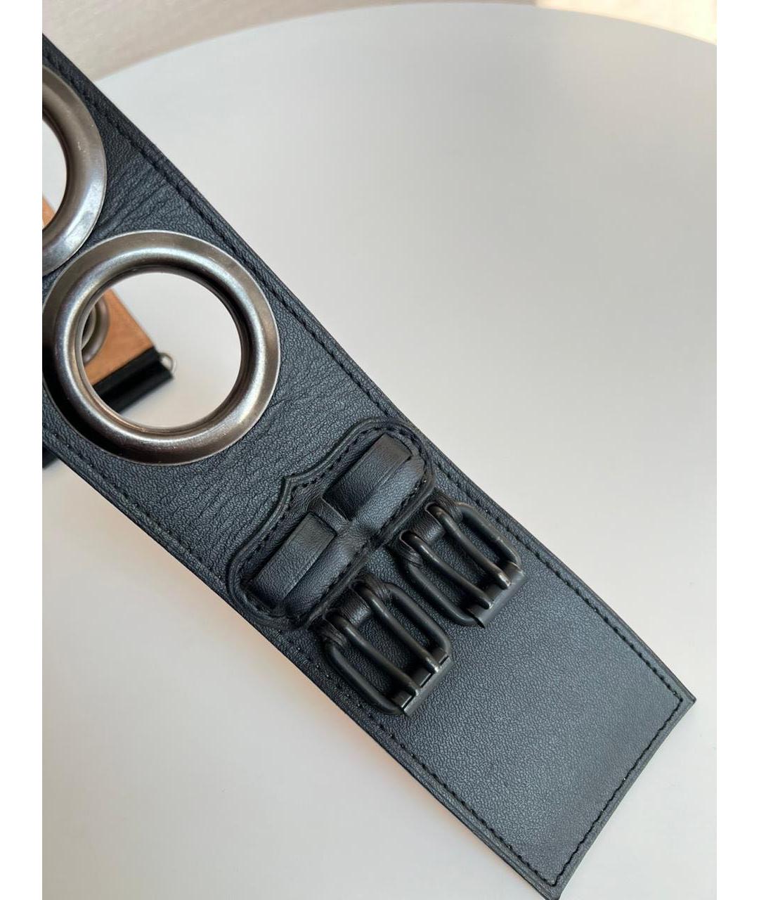 GIVENCHY Черный кожаный ремень, фото 2