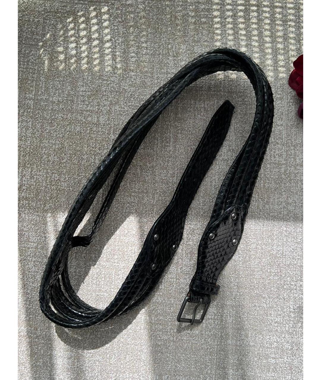 ALAIA Черный ремень, фото 7