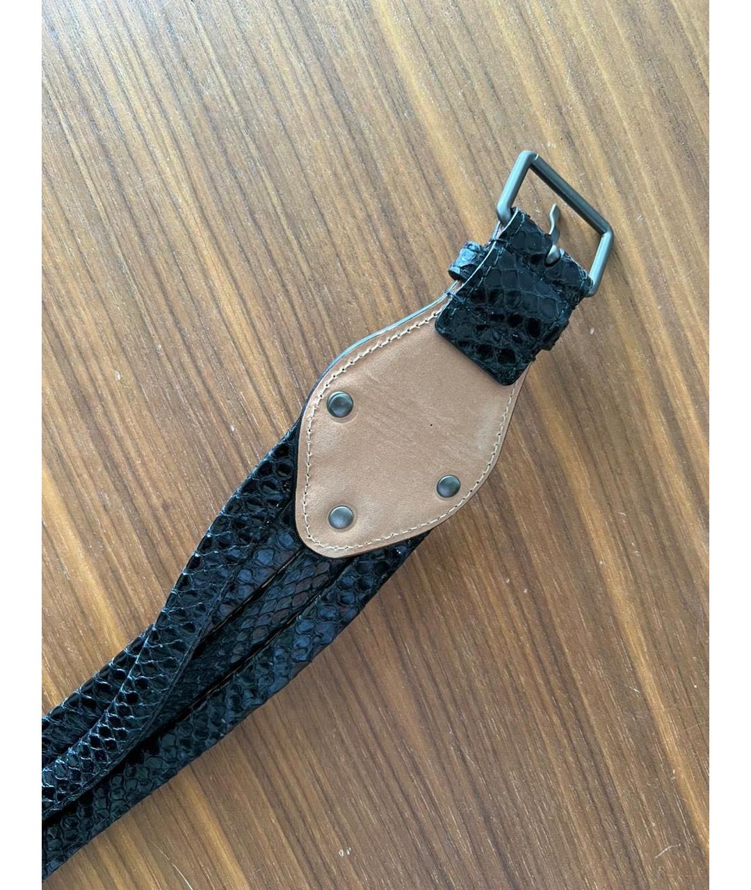 ALAIA Черный ремень, фото 4