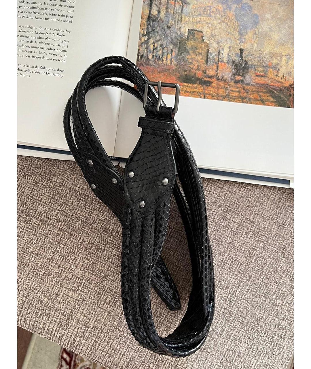 ALAIA Черный ремень, фото 9