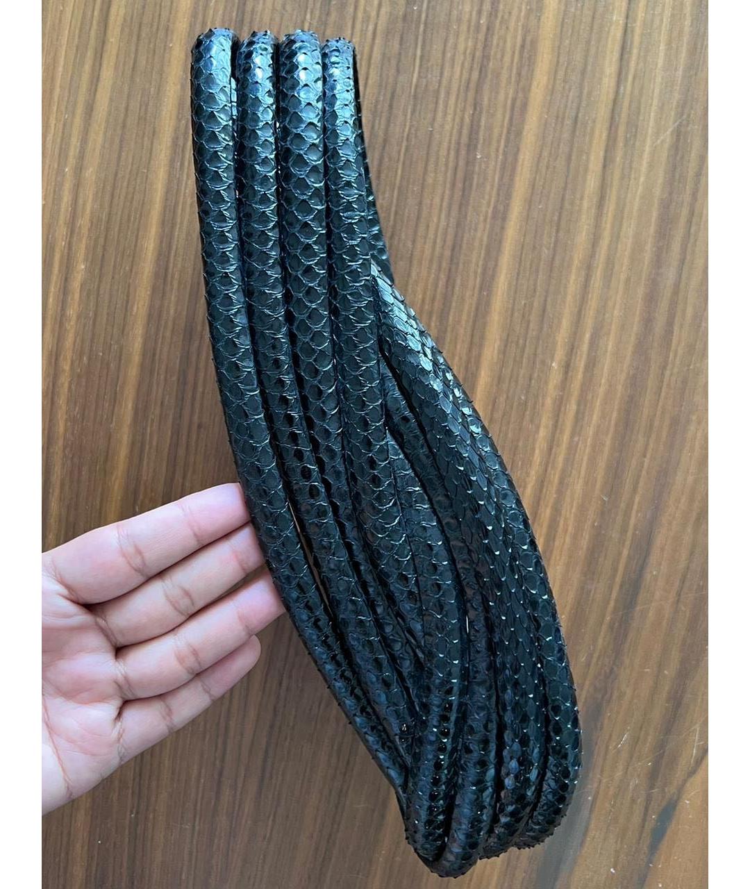 ALAIA Черный ремень, фото 5