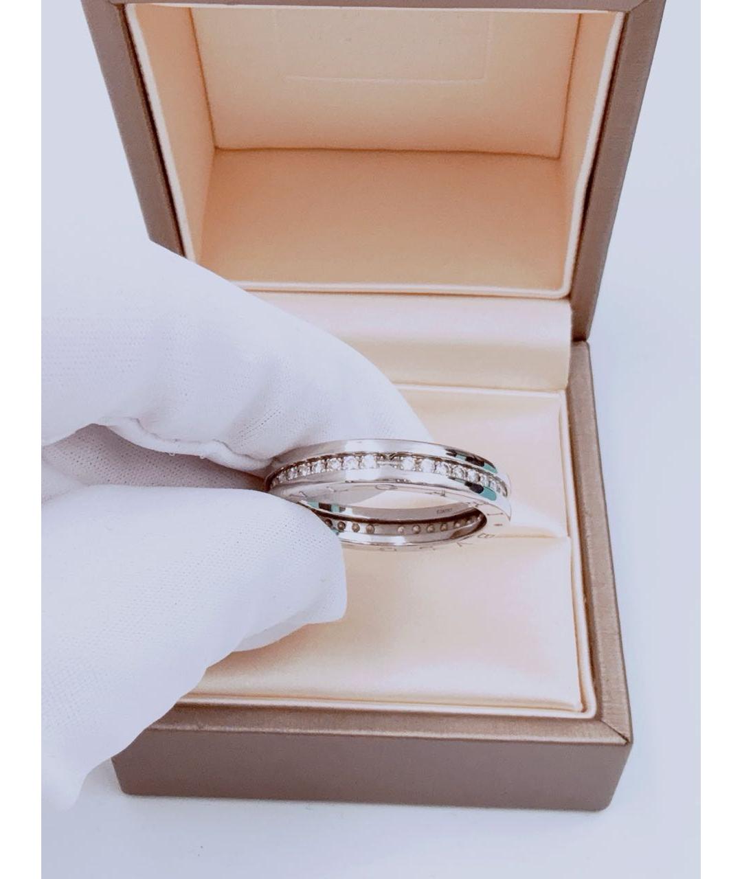 BVLGARI Серебряное кольцо из белого золота, фото 2
