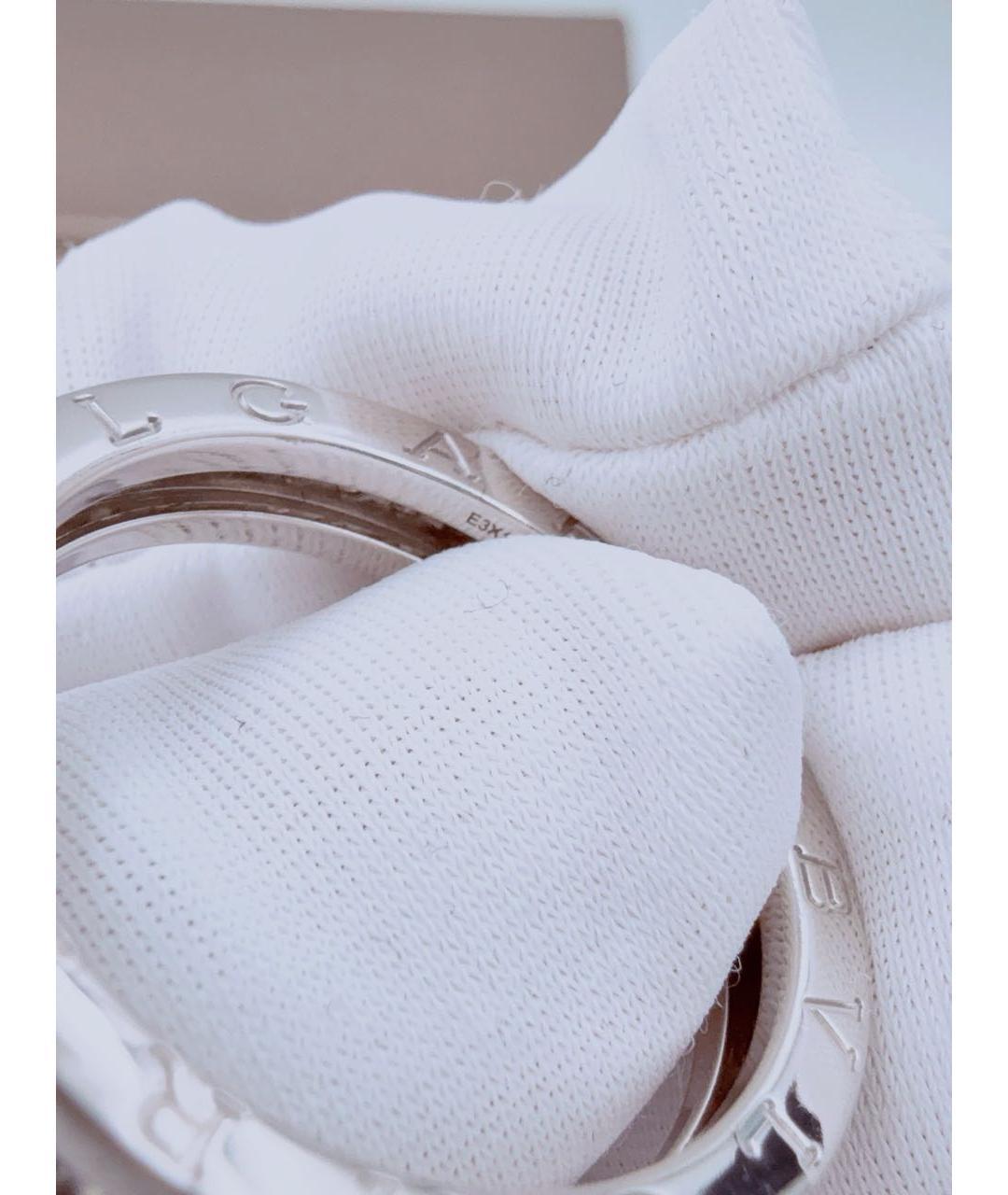 BVLGARI Серебряное кольцо из белого золота, фото 7