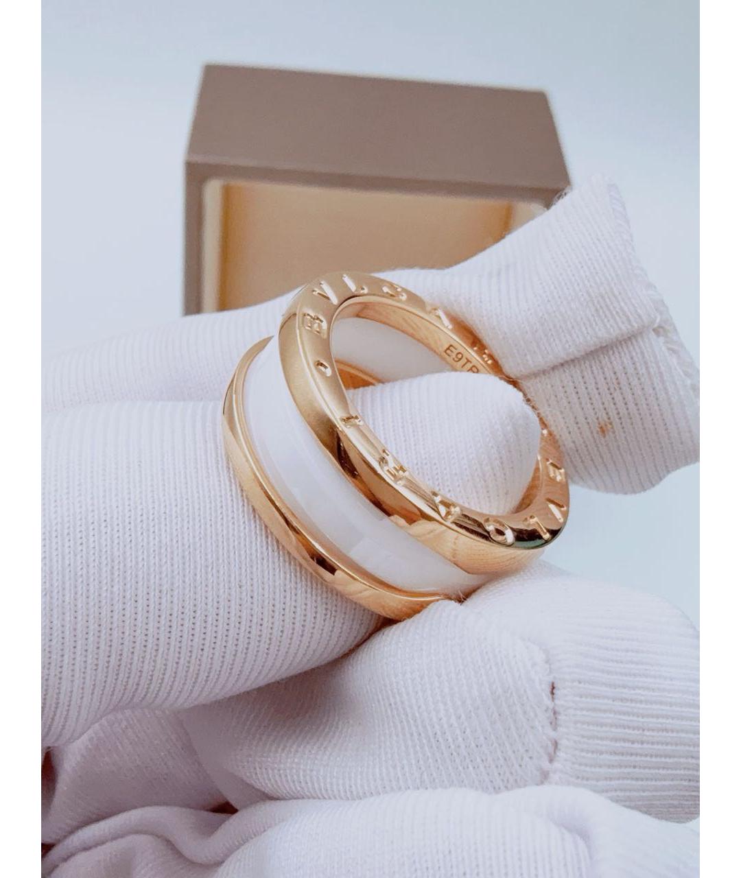 BVLGARI Золотое кольцо из розового золота, фото 8