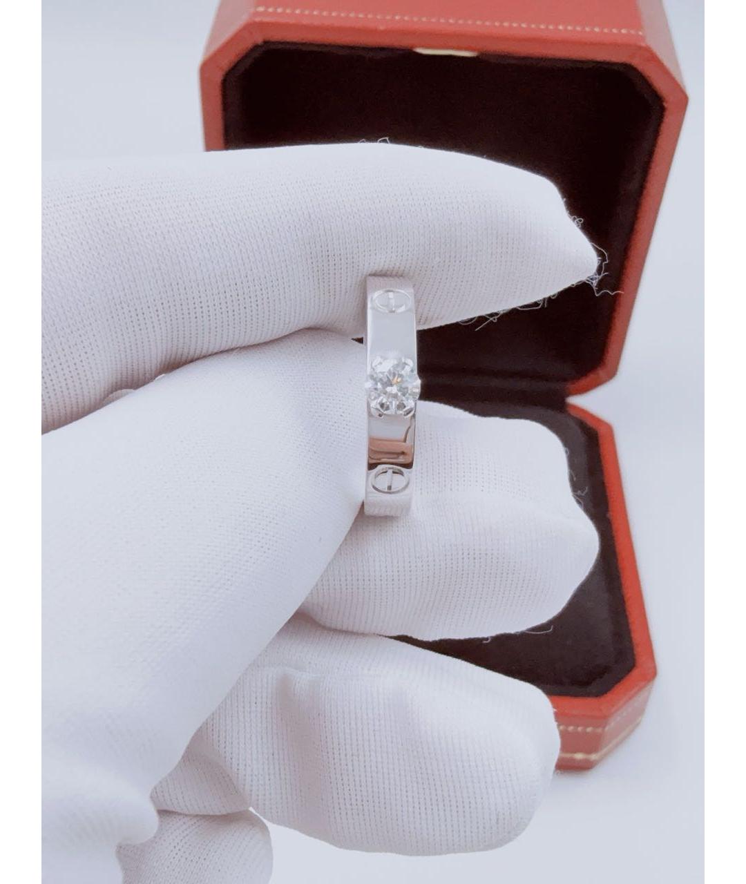 CARTIER Серебряное кольцо из белого золота, фото 2