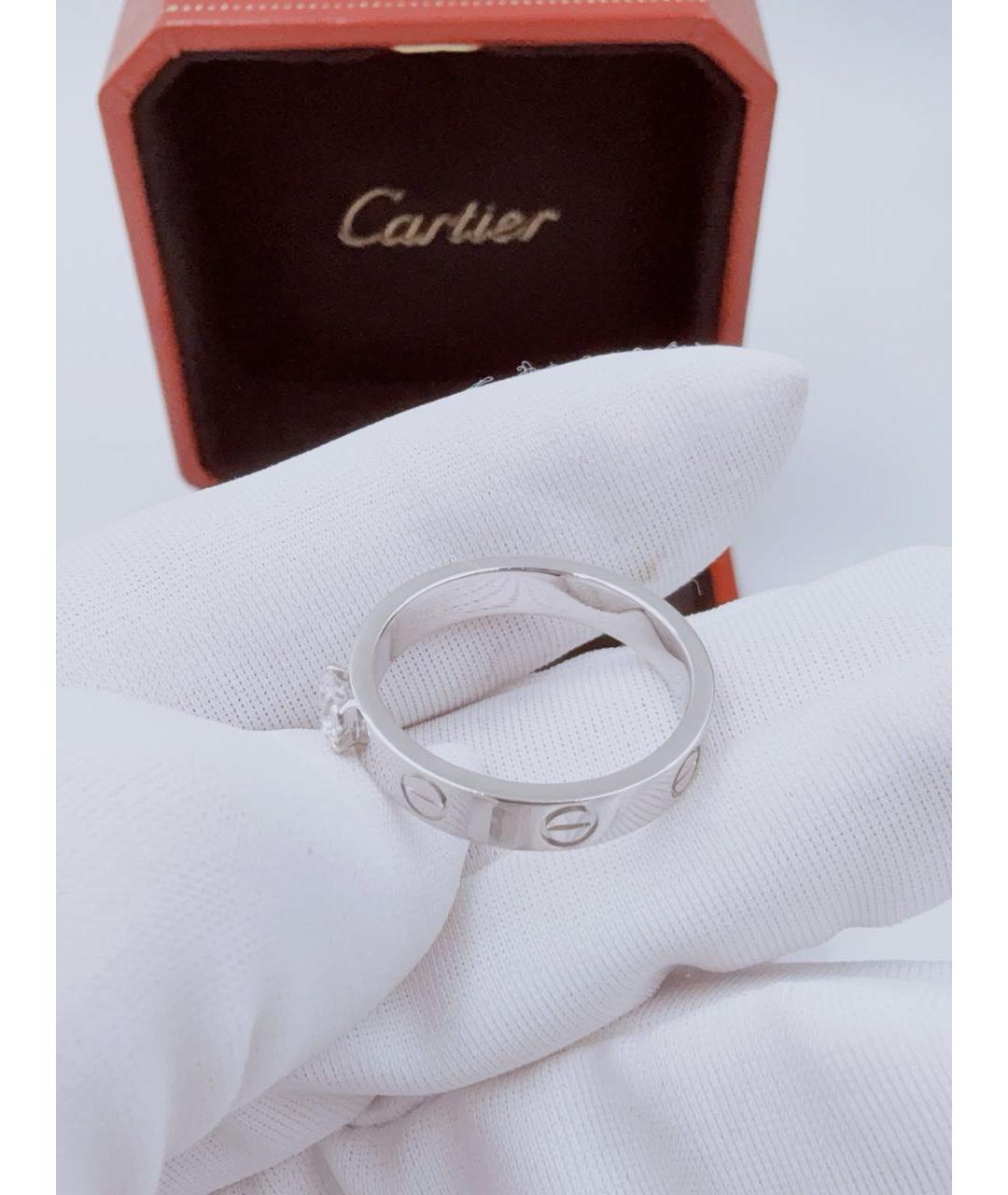 CARTIER Серебряное кольцо из белого золота, фото 5