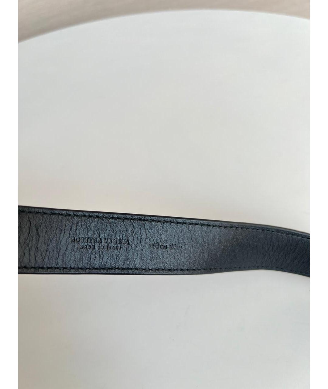BOTTEGA VENETA Коричневый ремень, фото 3