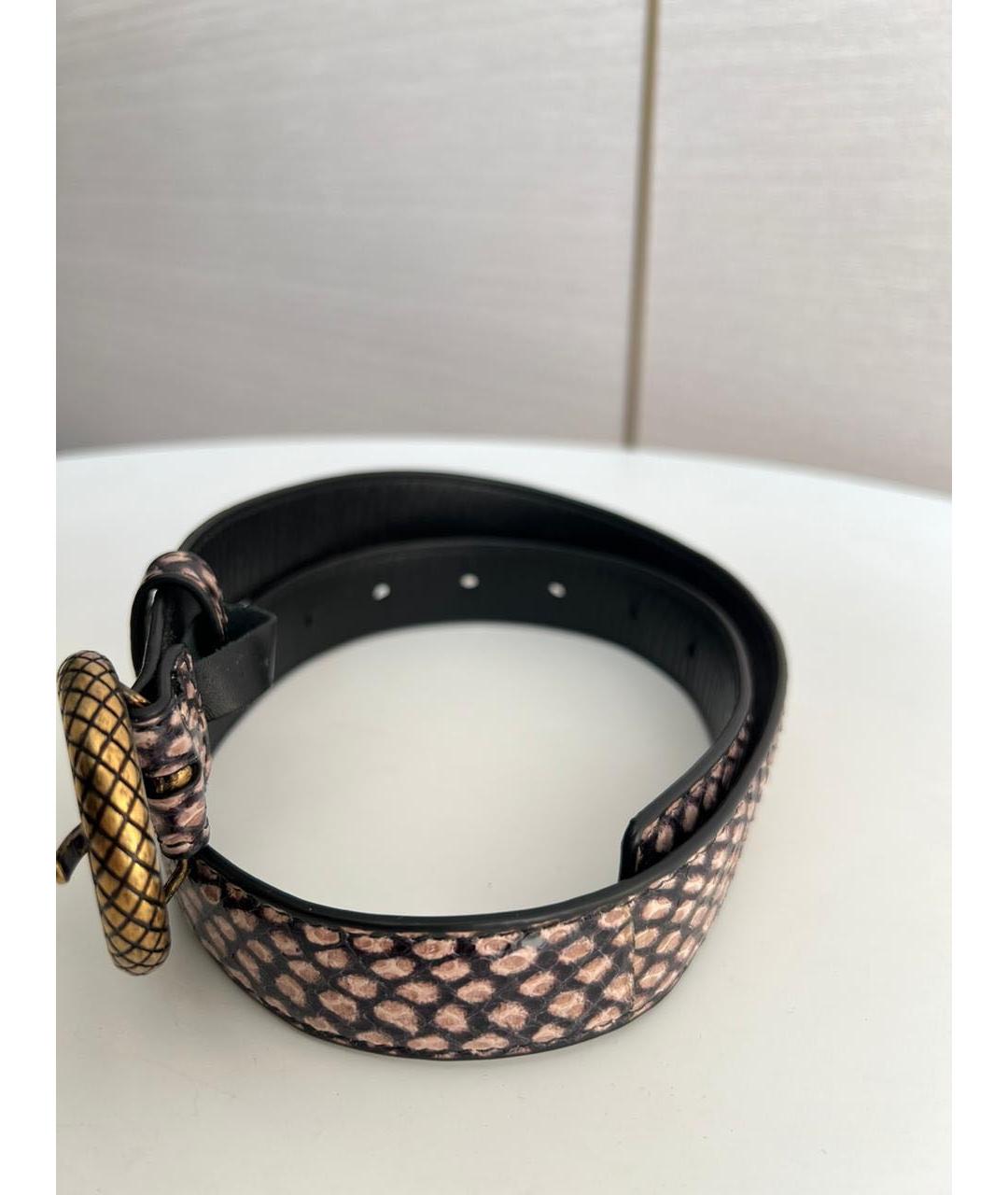 BOTTEGA VENETA Коричневый ремень, фото 6