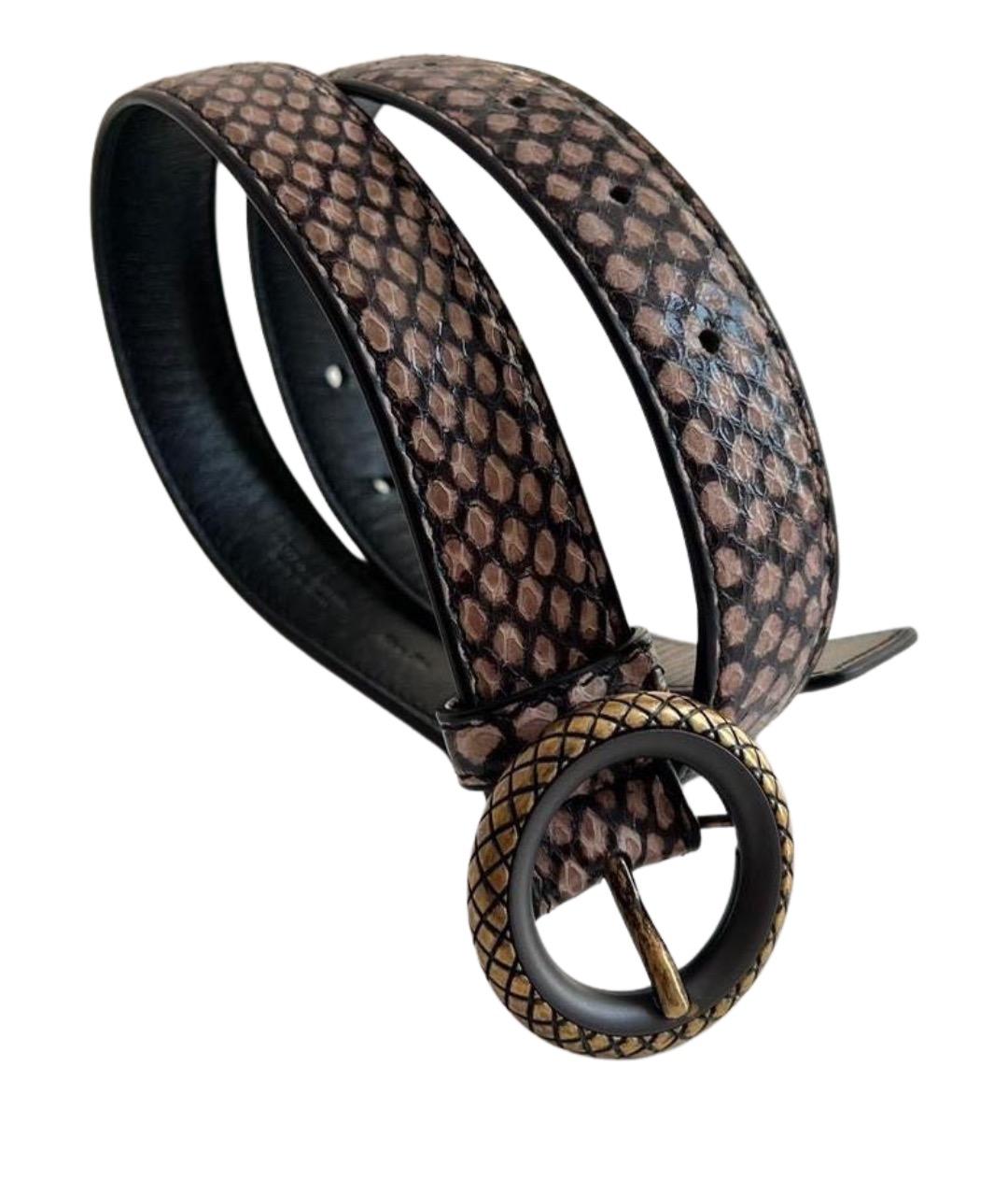 BOTTEGA VENETA Коричневый ремень, фото 1