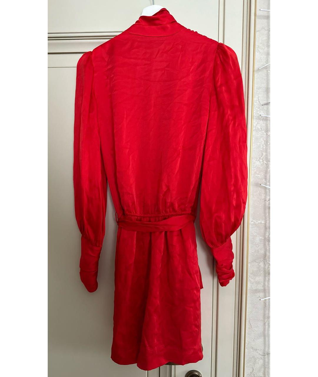 ZIMMERMANN Красный шелковый комбинезон, фото 2