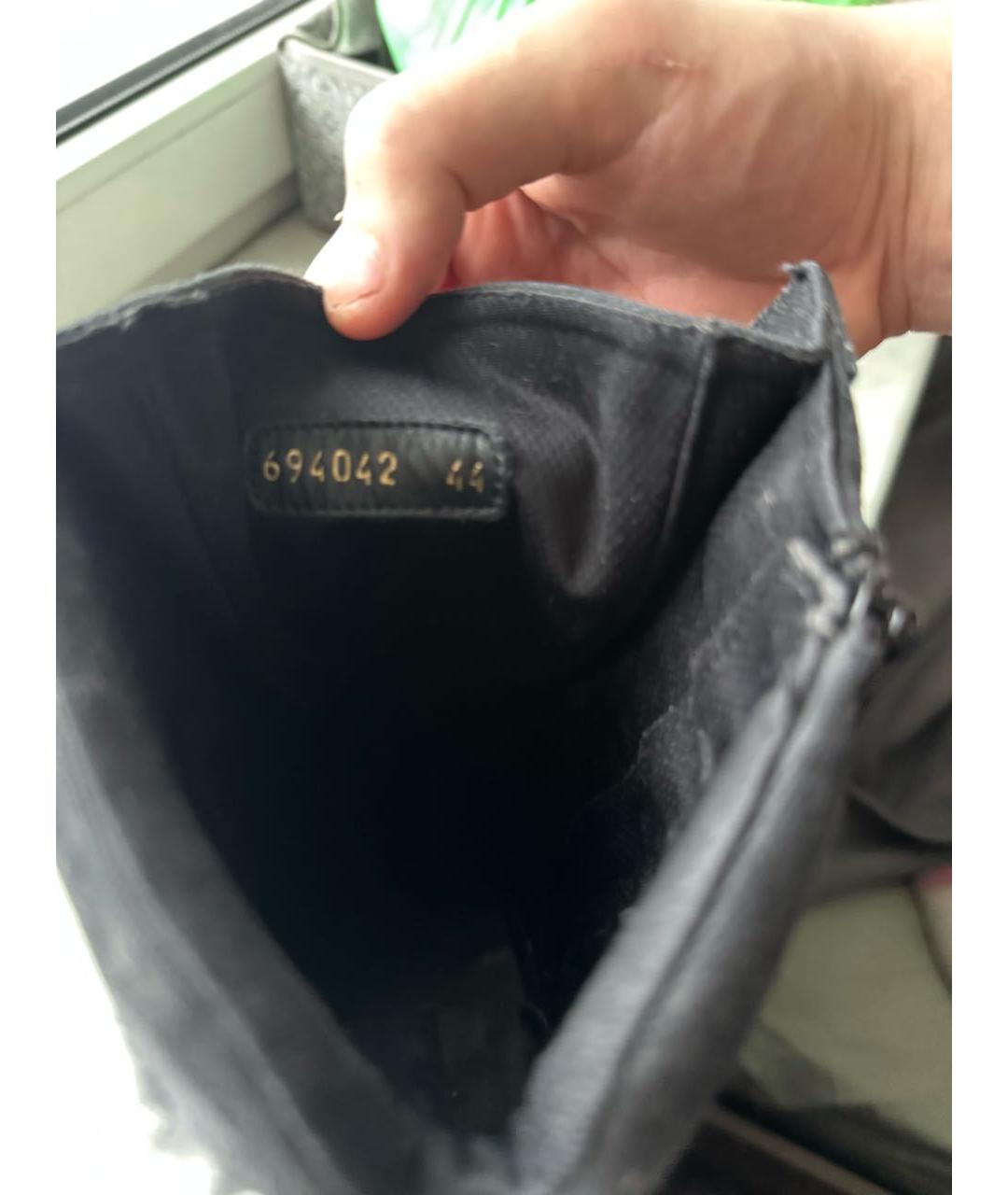 BALENCIAGA Черные замшевые высокие ботинки, фото 3