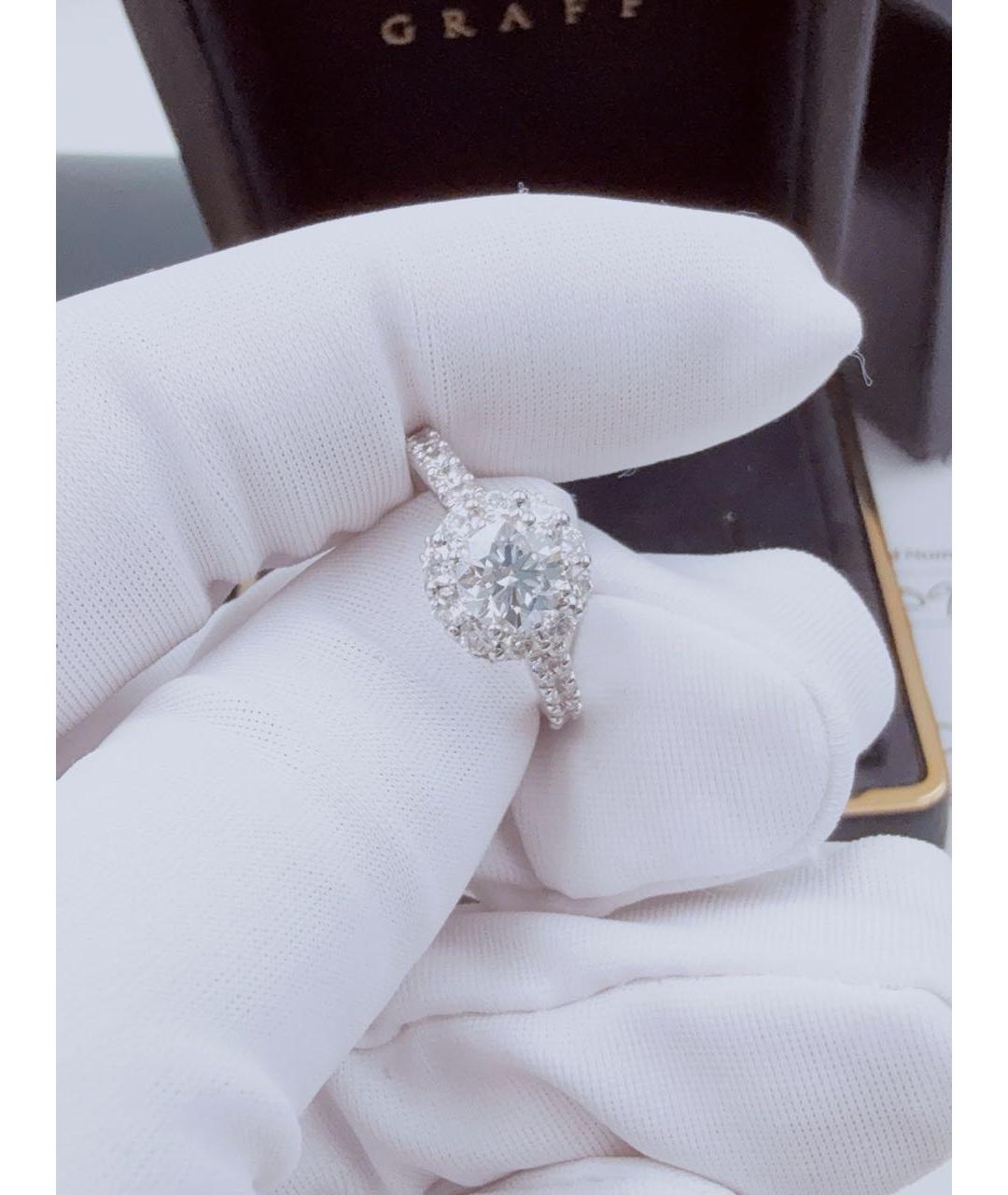 GRAFF Серебряное кольцо из белого золота, фото 6