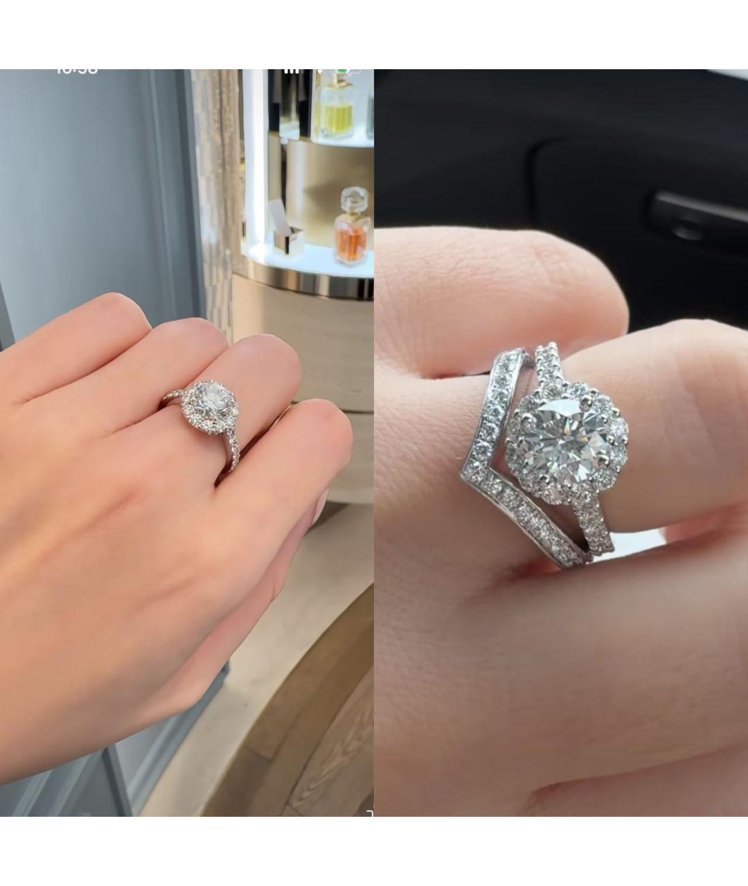 GRAFF Серебряное кольцо из белого золота, фото 8