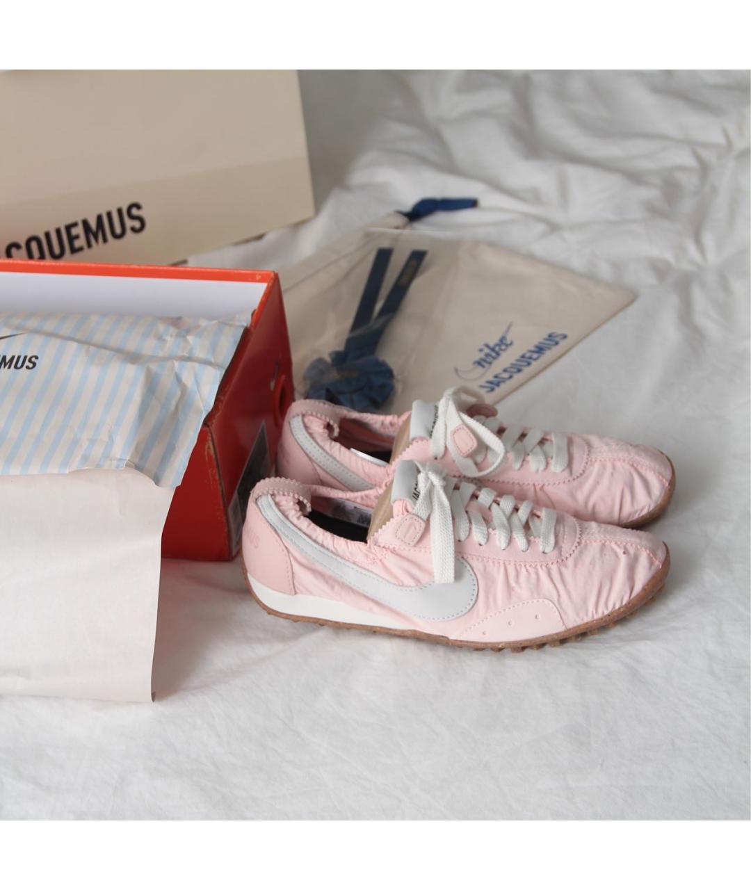 JACQUEMUS Розовые кеды, фото 3