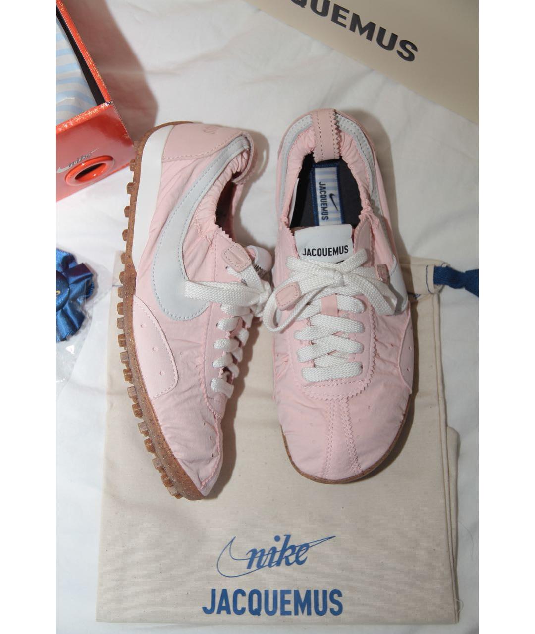 JACQUEMUS Розовые кеды, фото 8