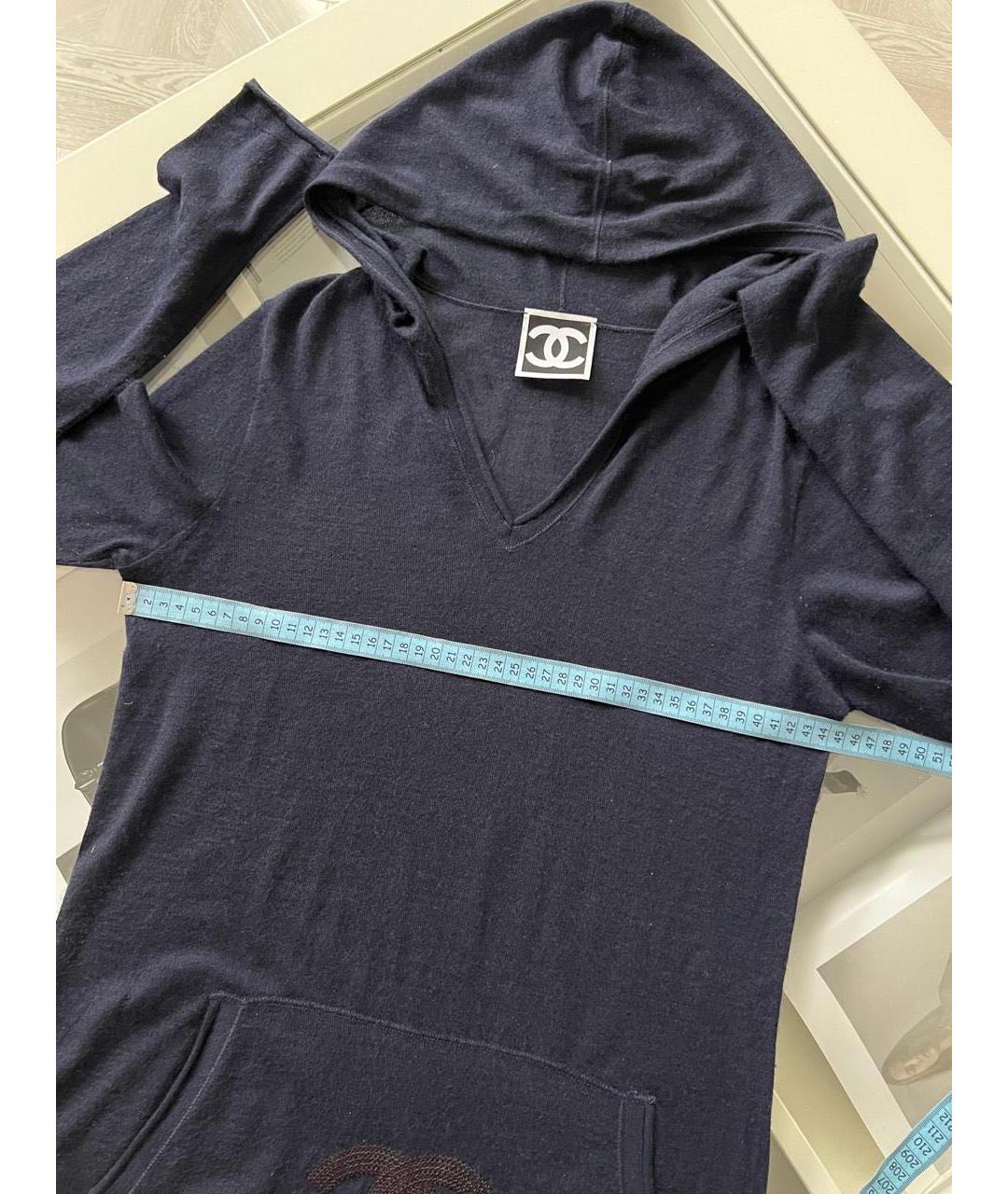 CHANEL Темно-синий джемпер / свитер, фото 5