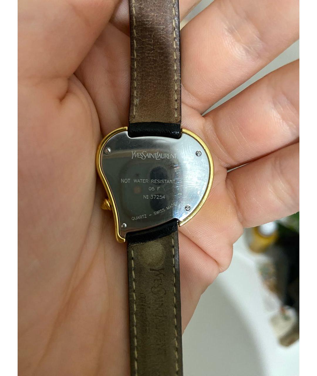 SAINT LAURENT Черные часы, фото 3