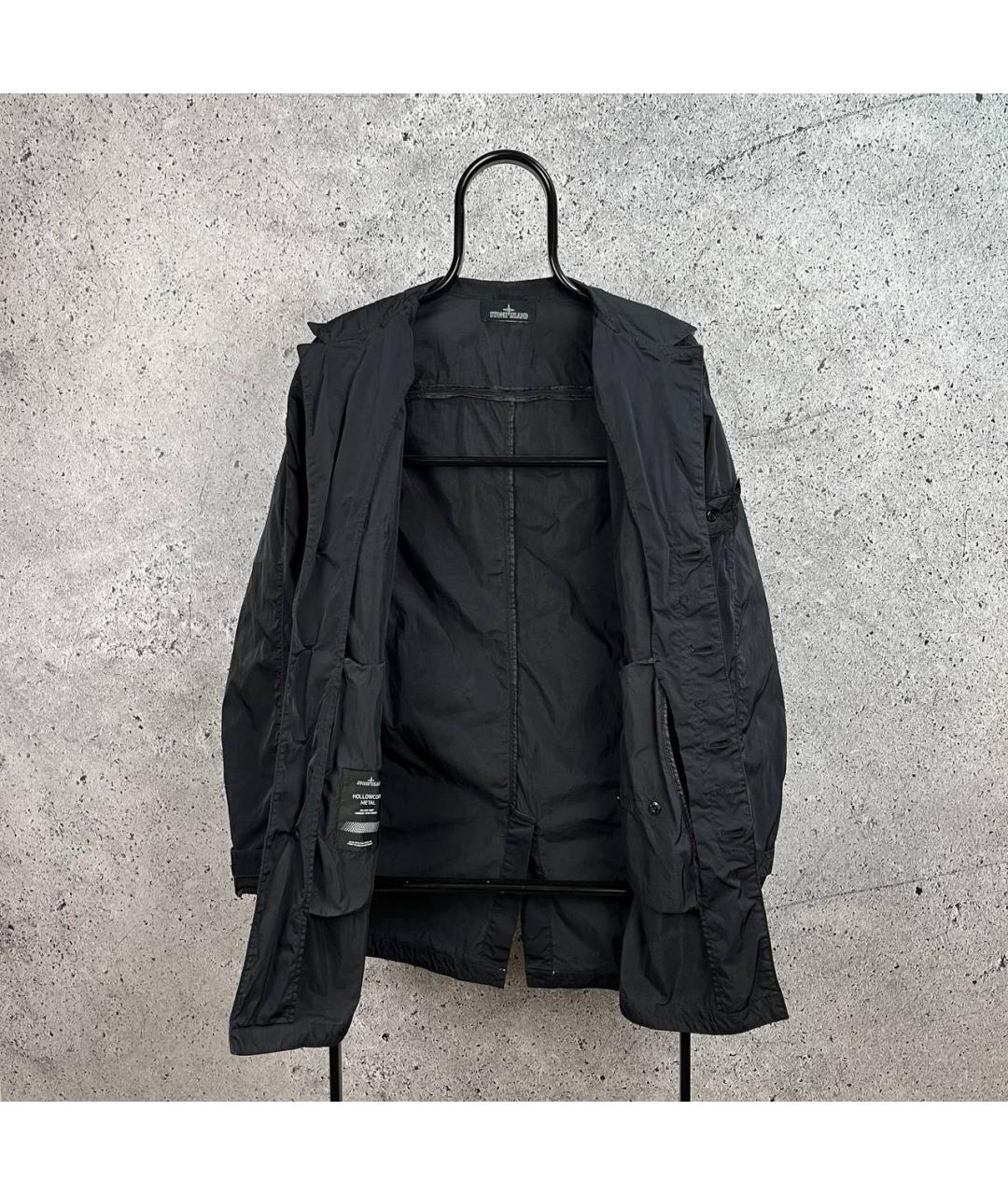 STONE ISLAND Черная куртка, фото 4