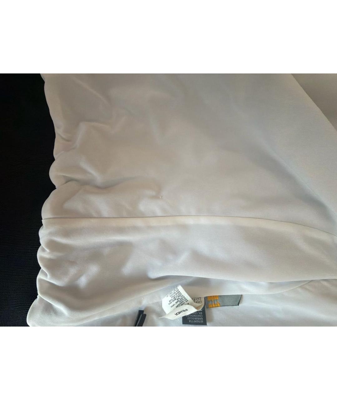 FENDI Черная полиамидовая куртка, фото 5