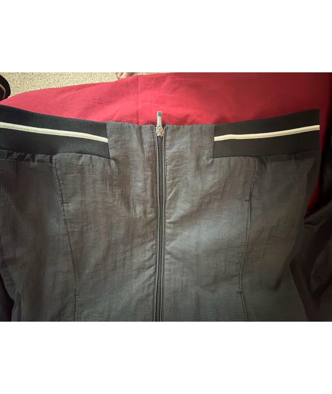 FENDI Черная полиамидовая куртка, фото 7