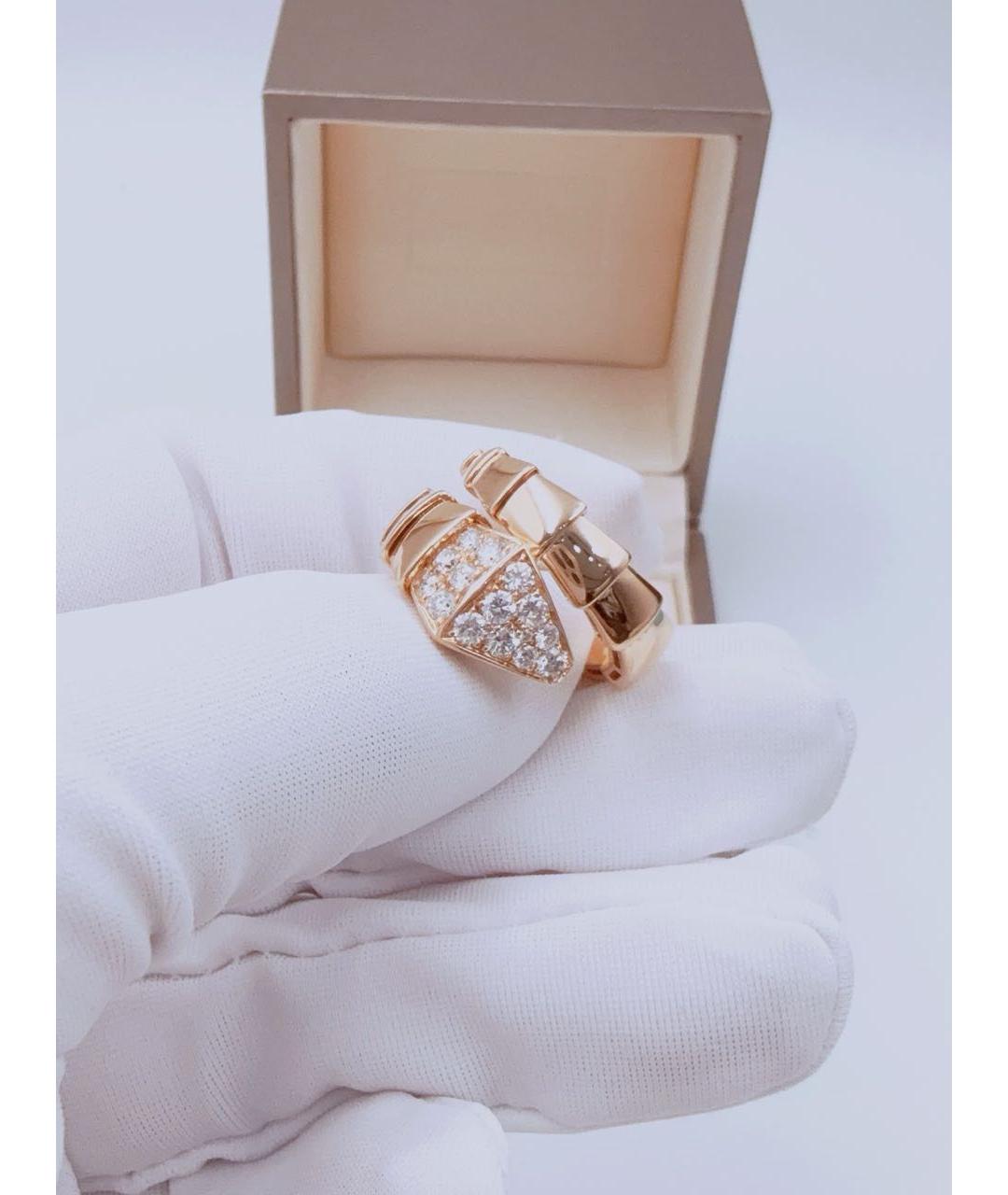 BVLGARI Золотое кольцо из розового золота, фото 9