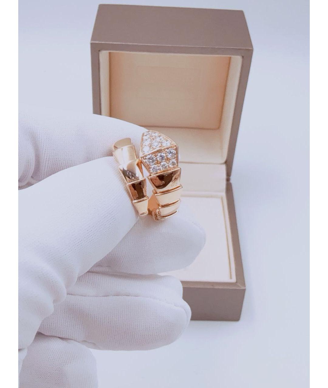 BVLGARI Золотое кольцо из розового золота, фото 3