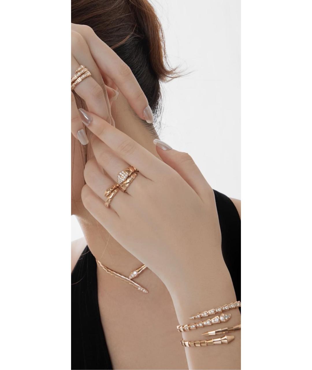 BVLGARI Золотое кольцо из розового золота, фото 8