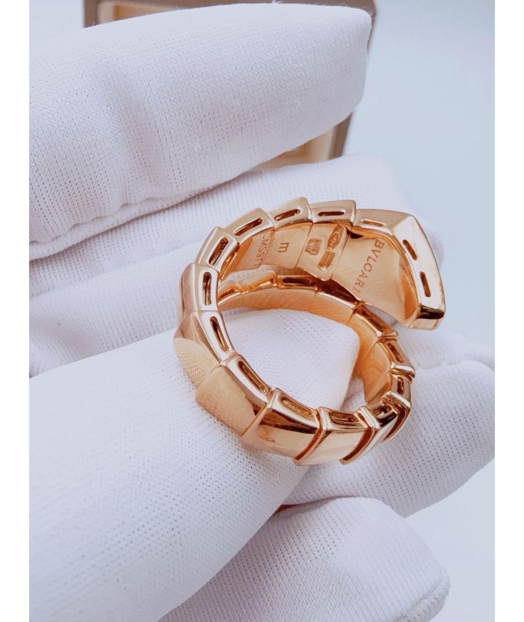BVLGARI Золотое кольцо из розового золота, фото 7
