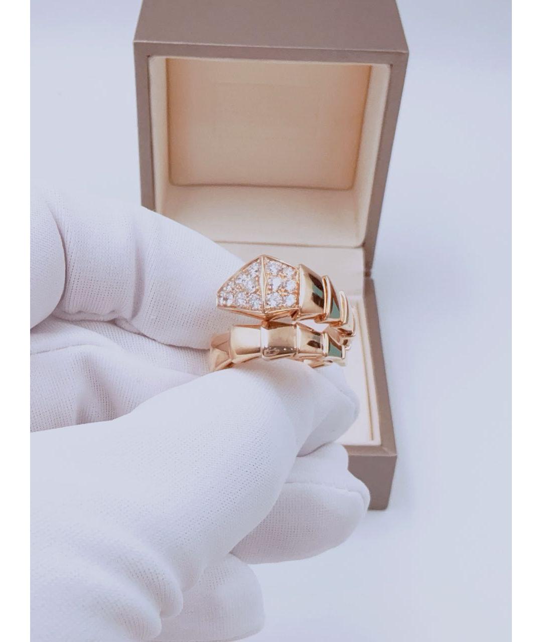 BVLGARI Золотое кольцо из розового золота, фото 4
