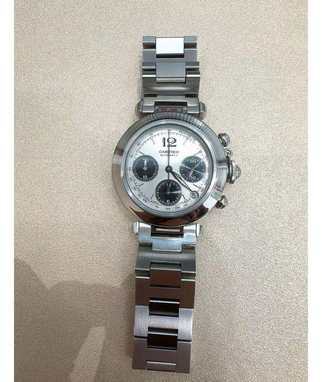 CARTIER Серебряные часы, фото 4