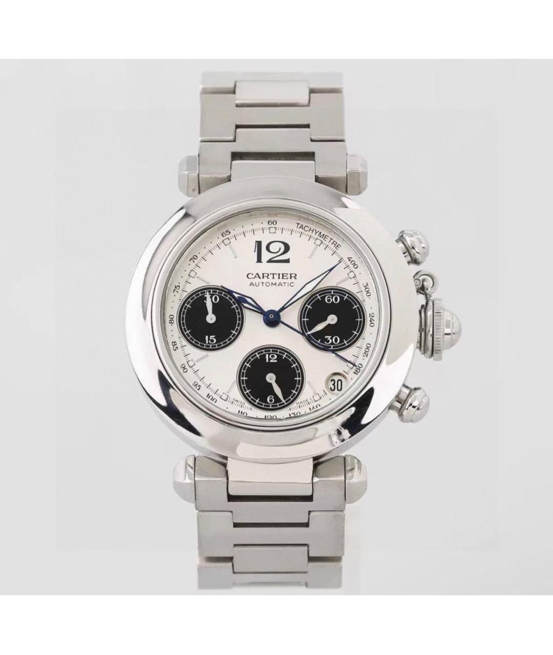 CARTIER Серебряные часы, фото 6