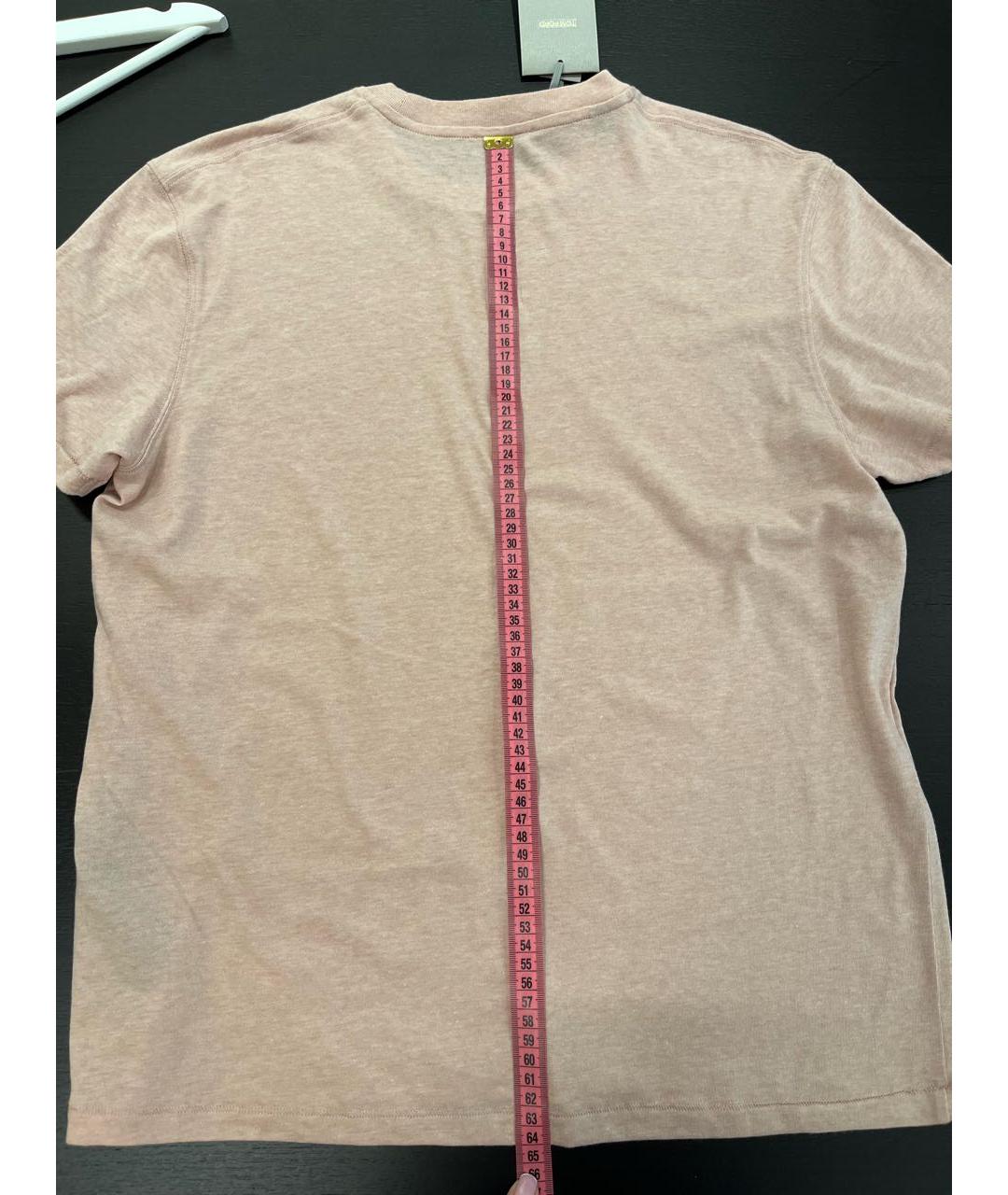 TOM FORD Розовая хлопковая футболка, фото 7