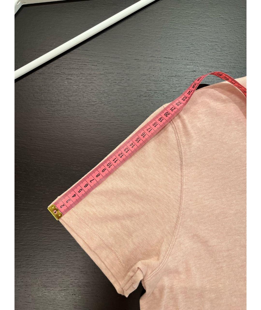 TOM FORD Розовая хлопковая футболка, фото 6