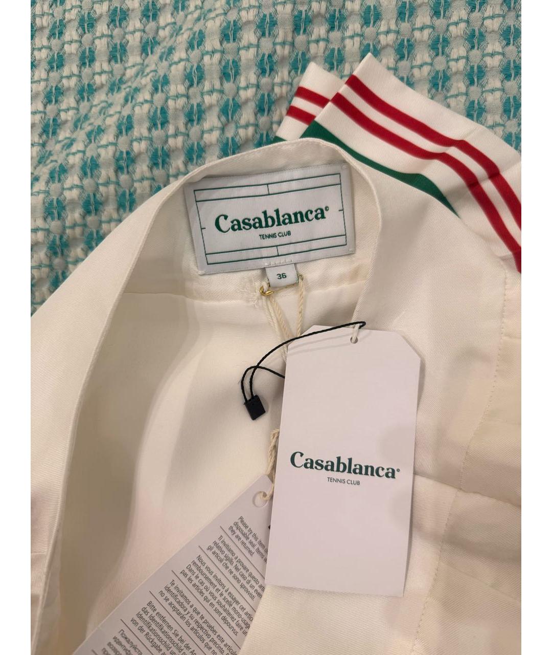 CASABLANCA Мульти шелковая юбка мини, фото 3