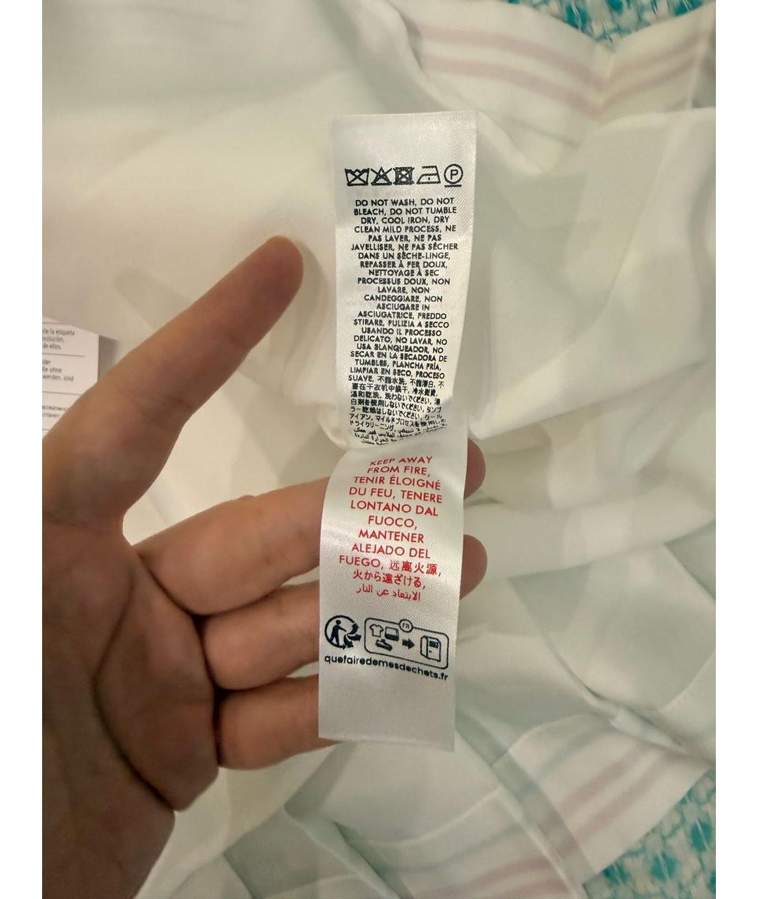 CASABLANCA Мульти шелковая юбка мини, фото 5