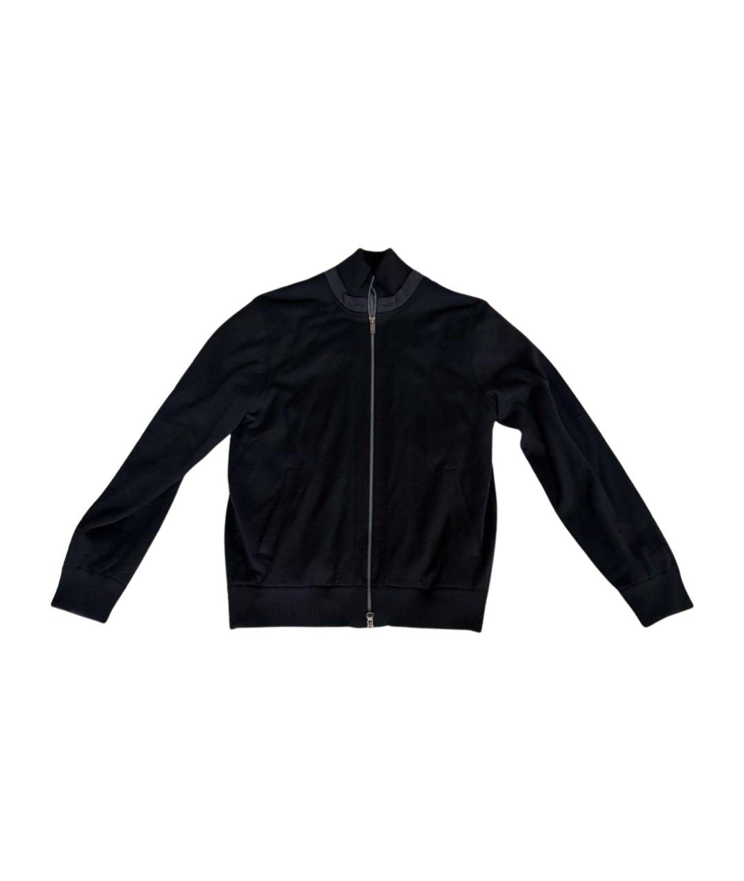 ZEGNA Черный шерстяной кардиган, фото 1