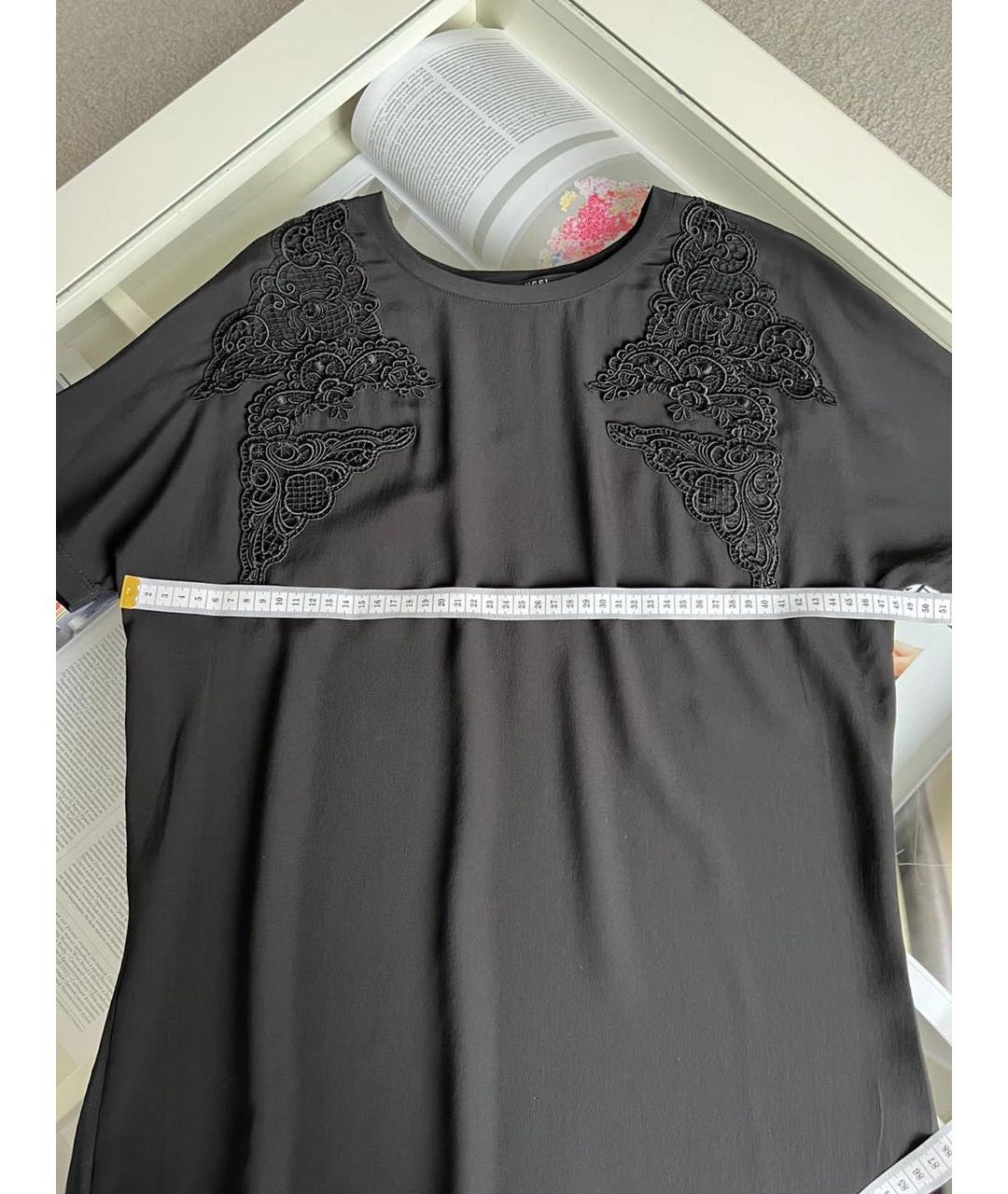 GUCCI Черная футболка, фото 5