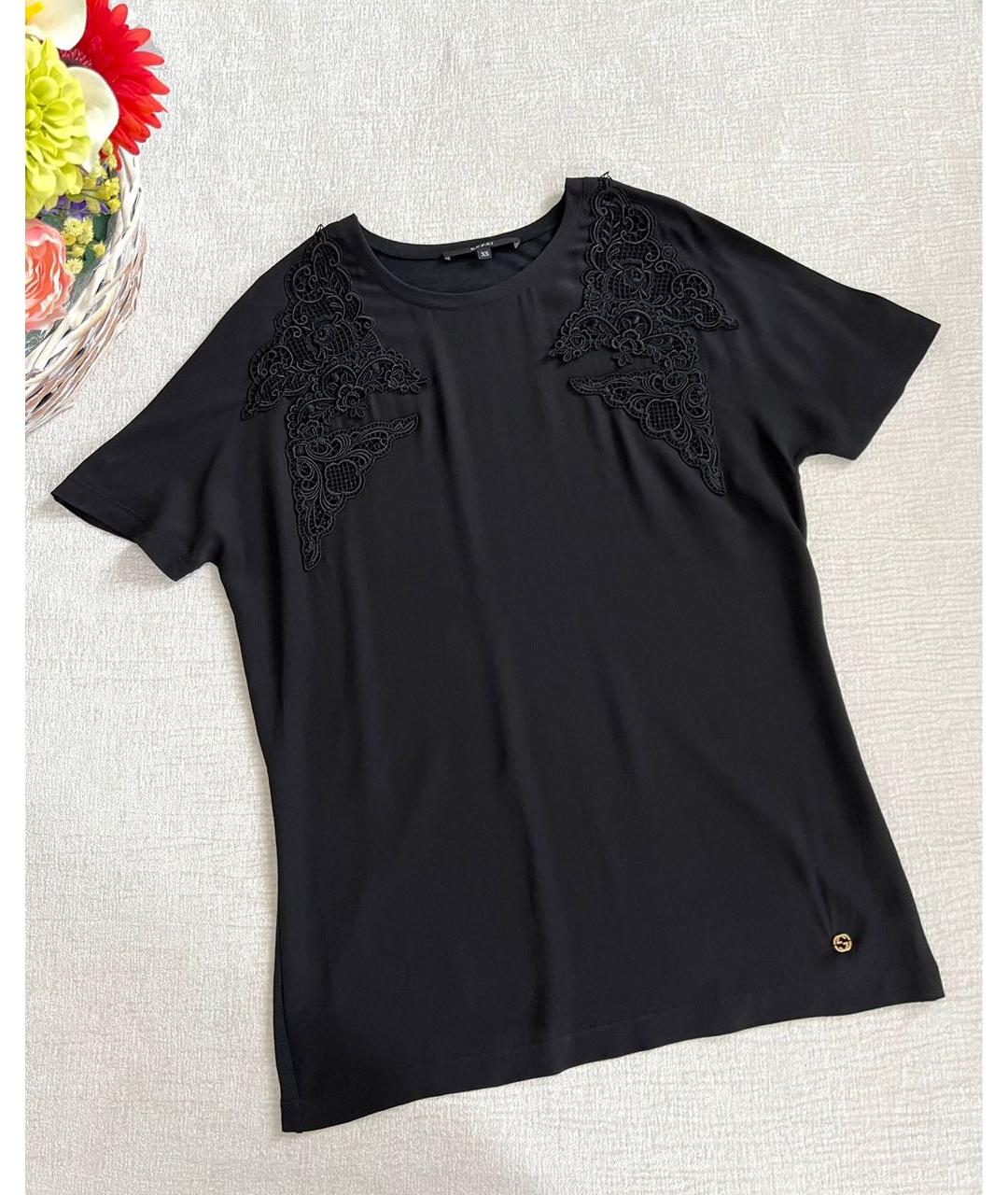GUCCI Черная футболка, фото 7