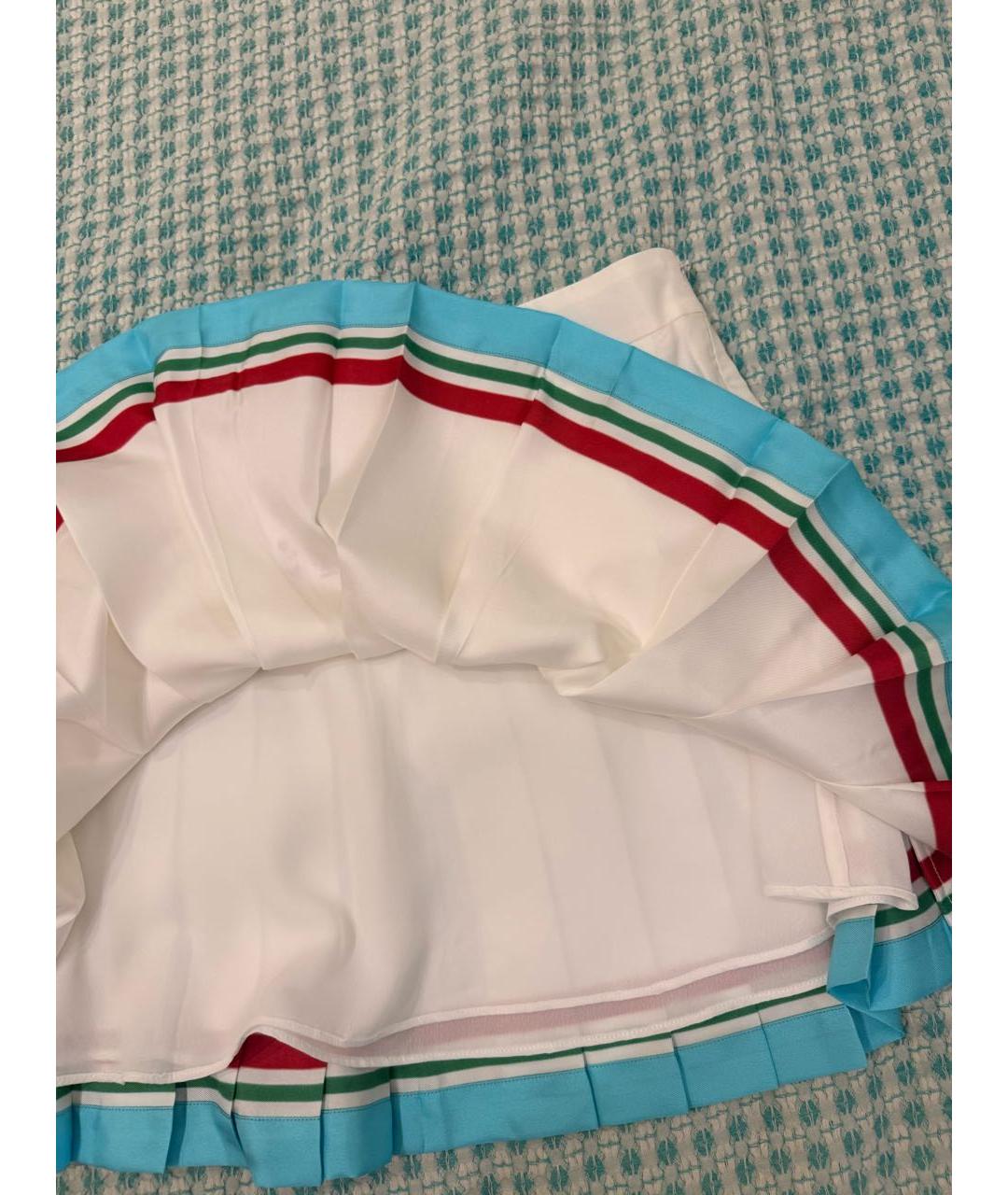 CASABLANCA Мульти шелковая юбка мини, фото 4