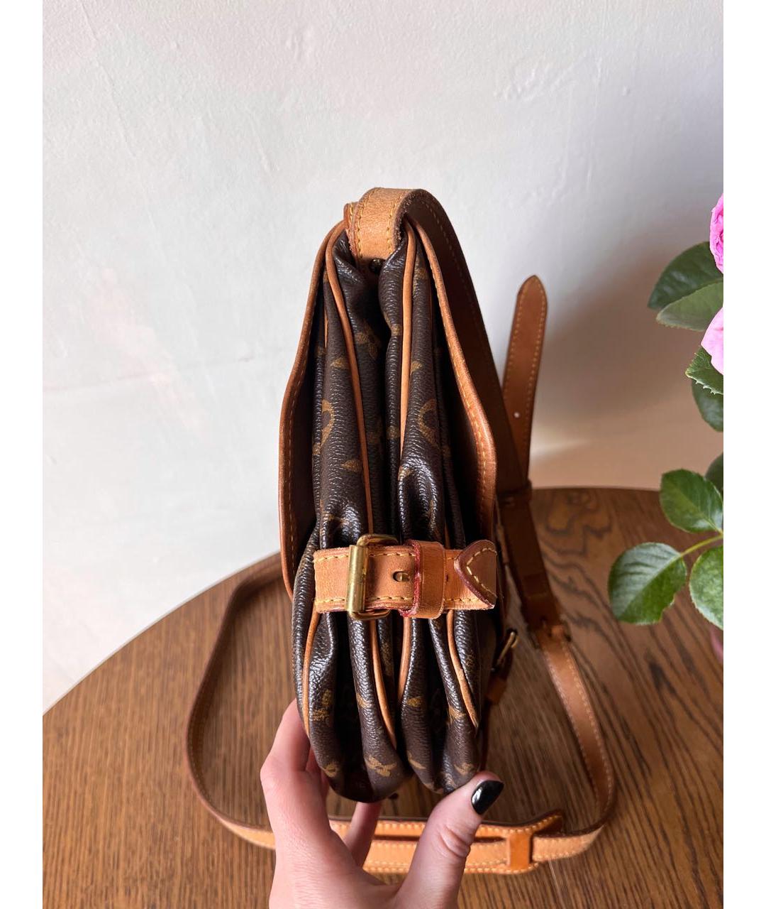 LOUIS VUITTON Коричневая сумка через плечо, фото 6