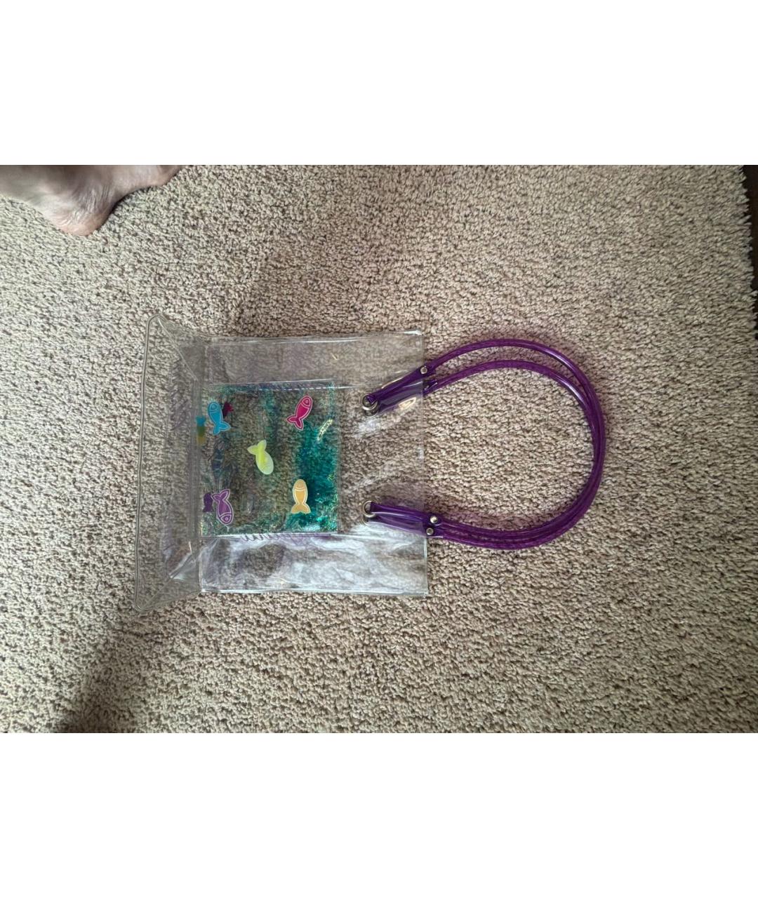 CHOPARD Белая синтетическая пляжная сумка, фото 7