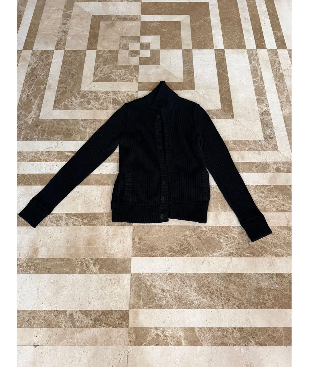 DOLCE&GABBANA Черный шерстяной кардиган, фото 5