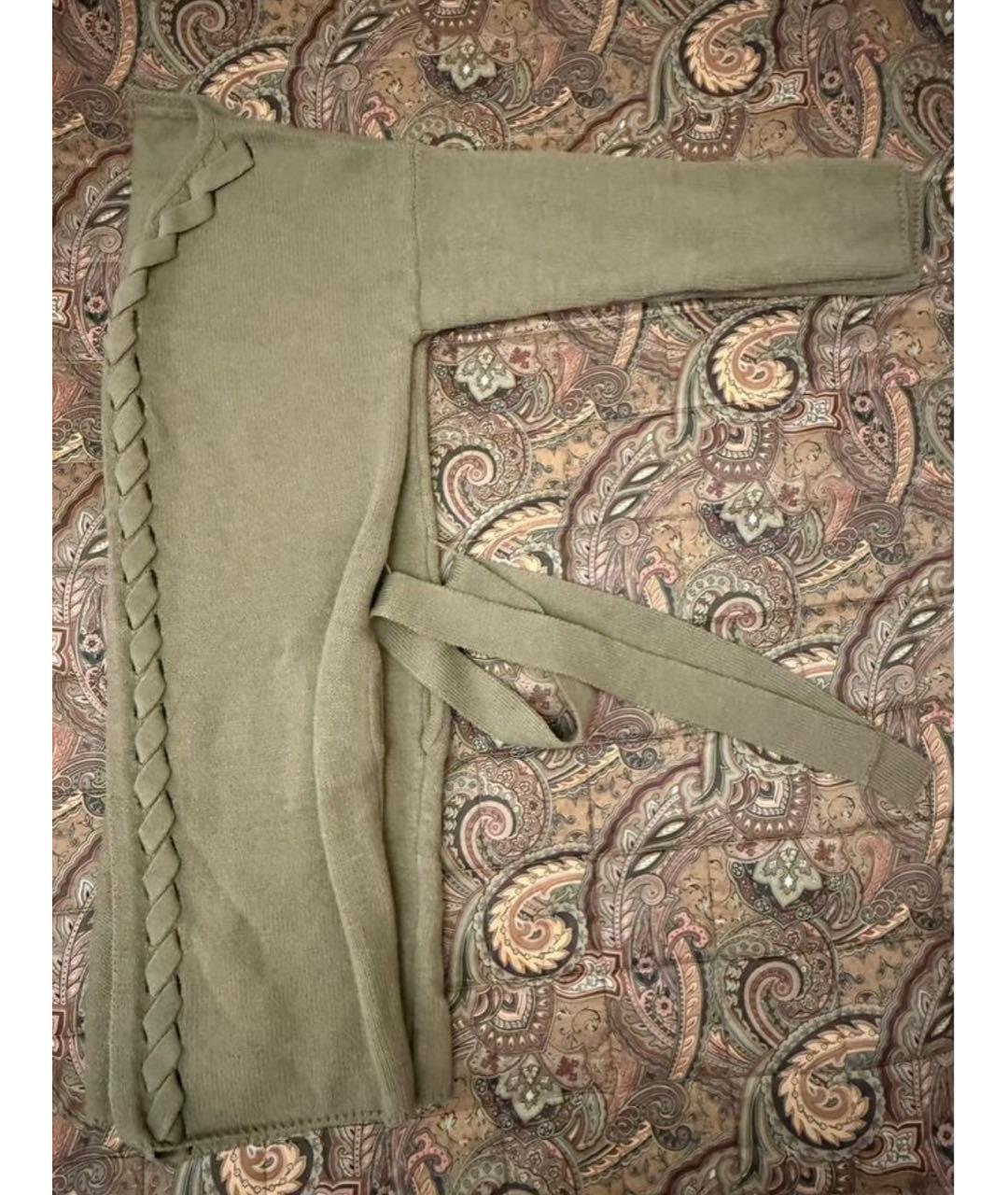 MAX MARA Коричневый шерстяной кардиган, фото 4